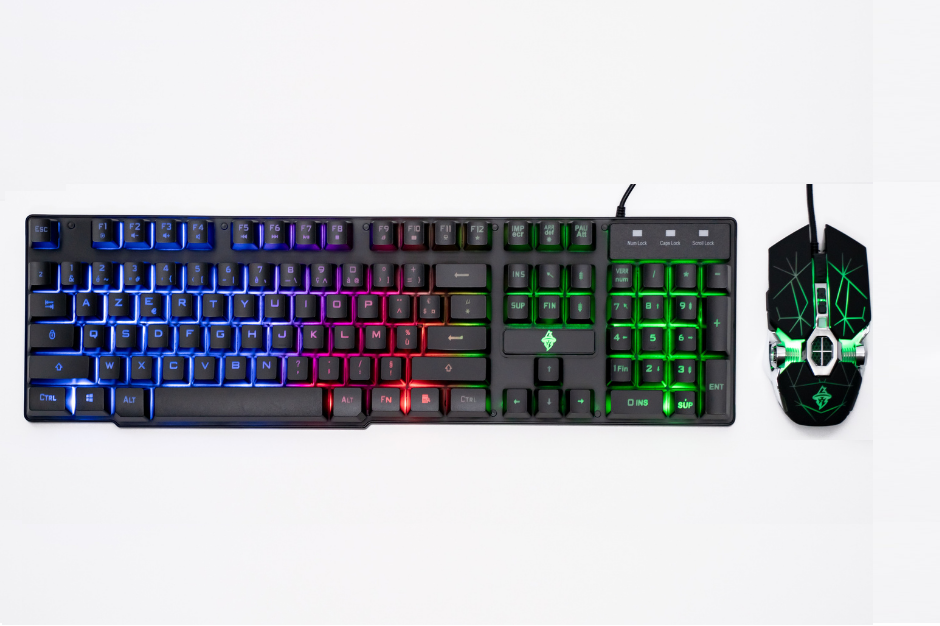 Pack Clavier + Souris Gaming