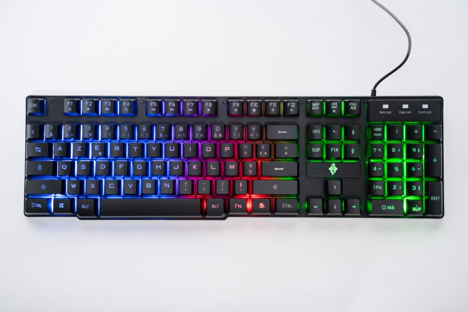 Clavier Gaming Thunderstricke K.TS-1000 RGB AZERTY