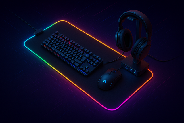 Setup gamer bien organisé : 5 accessoires pour un bureau propre et stylé